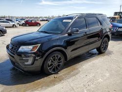 Salvage cars for sale at Sikeston, MO auction: 2017 Ford Explorer XLT