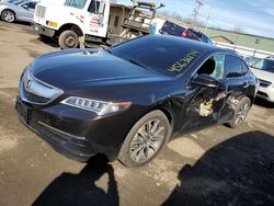 Salvage cars for sale from Copart New Britain, CT: 2015 Acura TLX Tech