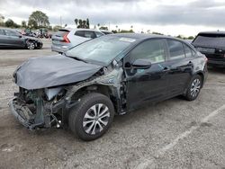 Salvage cars for sale at Van Nuys, CA auction: 2021 Toyota Corolla LE