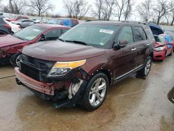 Ford salvage cars for sale: 2012 Ford Explorer Limited