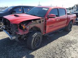 Salvage cars for sale at Eugene, OR auction: 2016 Toyota Tacoma Double Cab