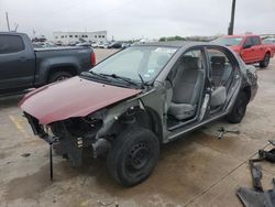 Salvage cars for sale from Copart Grand Prairie, TX: 2007 Toyota Corolla CE