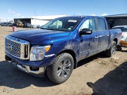 Salvage cars for sale at Brighton, CO auction: 2018 Nissan Titan SV
