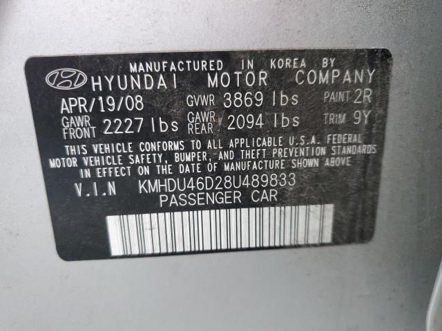 2008 Hyundai Elantra GLS