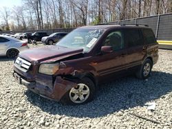 Salvage cars for sale at Waldorf, MD auction: 2008 Honda Pilot VP
