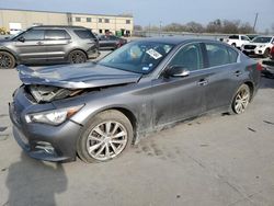 Infiniti Q50 Base salvage cars for sale: 2015 Infiniti Q50 Base