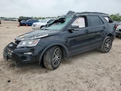 Ford salvage cars for sale: 2018 Ford Explorer Sport