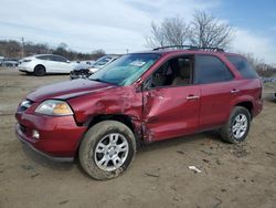 Acura MDX Touring salvage cars for sale: 2006 Acura MDX Touring