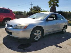 Salvage cars for sale at San Martin, CA auction: 2004 Honda Accord EX