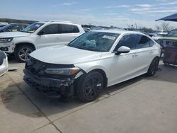 Salvage cars for sale at Grand Prairie, TX auction: 2024 Honda Civic LX