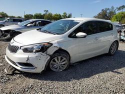 KIA Forte EX salvage cars for sale: 2016 KIA Forte EX