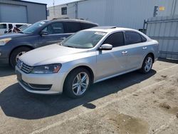 Volkswagen Passat SE salvage cars for sale: 2014 Volkswagen Passat SE