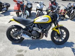 Salvage cars for sale from Copart -no: 2019 Ducati Scrambler Desert Sled
