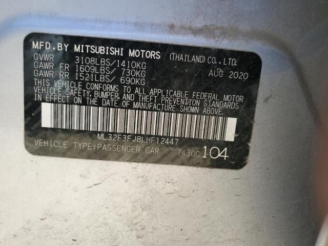 2020 Mitsubishi Mirage G4 ES