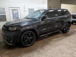 Salvage cars for sale from Copart Davison, MI: 2016 Jeep Grand Cherokee Overland