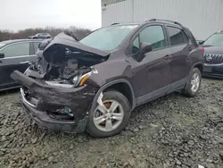 Salvage cars for sale at Windsor, NJ auction: 2021 Chevrolet Trax 1LT