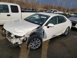 Salvage cars for sale at Bridgeton, MO auction: 2020 Toyota Camry LE