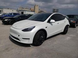 Buy Salvage Cars For Sale now at auction: 2023 Tesla Model Y