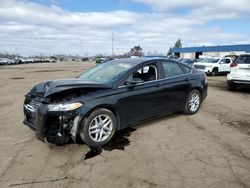 Salvage cars for sale from Copart Woodhaven, MI: 2016 Ford Fusion SE