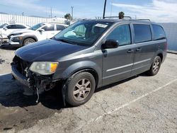 Salvage cars for sale at Van Nuys, CA auction: 2012 Chrysler Town & Country Touring