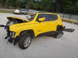 Salvage cars for sale from Copart Fort Pierce, FL: 2016 Jeep Renegade Latitude