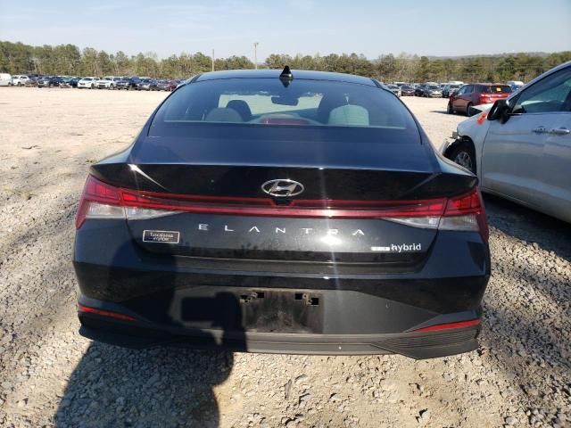 2023 Hyundai Elantra Blue