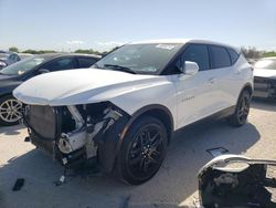 Salvage cars for sale at San Antonio, TX auction: 2021 Chevrolet Blazer 1LT