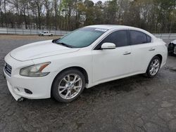 Vehiculos salvage en venta de Copart Austell, GA: 2012 Nissan Maxima S