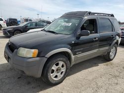 Salvage cars for sale from Copart Indianapolis, IN: 2002 Ford Escape XLT