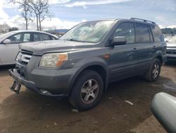 Salvage cars for sale from Copart San Martin, CA: 2008 Honda Pilot EXL