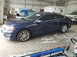 Chevrolet Malibu salvage cars for sale: 2016 Chevrolet Malibu LT