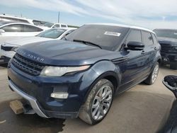 Land Rover Range Rover salvage cars for sale: 2012 Land Rover Range Rover Evoque Dynamic Premium