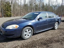 Salvage cars for sale at Bowmanville, ON auction: 2010 Chevrolet Impala LT