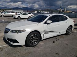 Salvage cars for sale at Sun Valley, CA auction: 2015 Acura TLX