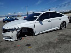 Salvage cars for sale at Colton, CA auction: 2022 Honda Accord Sport