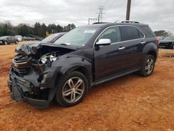 Salvage cars for sale at China Grove, NC auction: 2016 Chevrolet Equinox LTZ