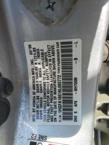 2006 Honda Civic LX