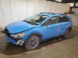 Salvage cars for sale from Copart Ebensburg, PA: 2017 Subaru Crosstrek Limited