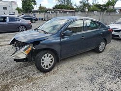 Vehiculos salvage en venta de Copart Opa Locka, FL: 2017 Nissan Versa S