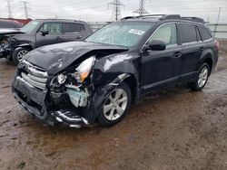 Salvage cars for sale from Copart Elgin, IL: 2013 Subaru Outback 2.5I Premium