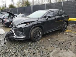 Salvage cars for sale from Copart Waldorf, MD: 2022 Lexus RX 350