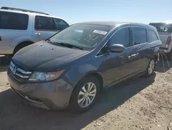 Salvage cars for sale at Earlington, KY auction: 2016 Honda Odyssey EX