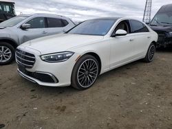 Mercedes-Benz salvage cars for sale: 2021 Mercedes-Benz S 580 4matic