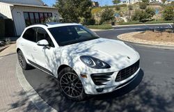 Porsche Macan S salvage cars for sale: 2018 Porsche Macan S