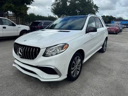 Flood-damaged cars for sale at auction: 2016 Mercedes-Benz GLE 350