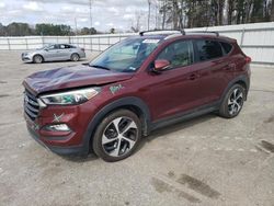 Vehiculos salvage en venta de Copart Dunn, NC: 2016 Hyundai Tucson Limited