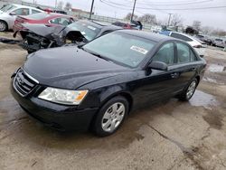 Salvage cars for sale at Chicago Heights, IL auction: 2009 Hyundai Sonata GLS
