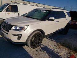 Ford Explorer Limited salvage cars for sale: 2018 Ford Explorer Limited