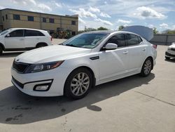 Salvage cars for sale at Wilmer, TX auction: 2014 KIA Optima EX