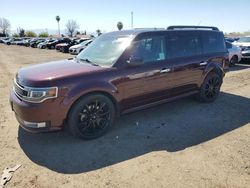 Salvage cars for sale at Bakersfield, CA auction: 2018 Ford Flex Limited